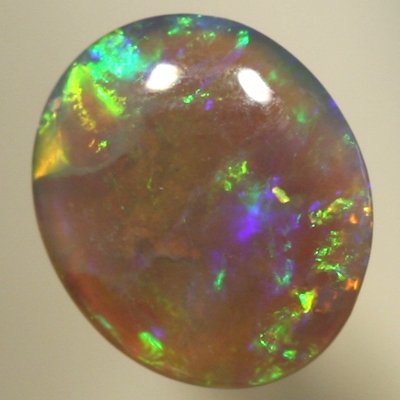 SOLID CRYSTAL OPAL The brightest green and gold fire